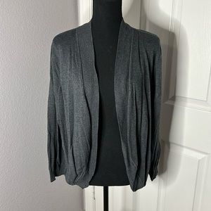 Liz Claiborne Women Gray Sweater - Size 1/1X